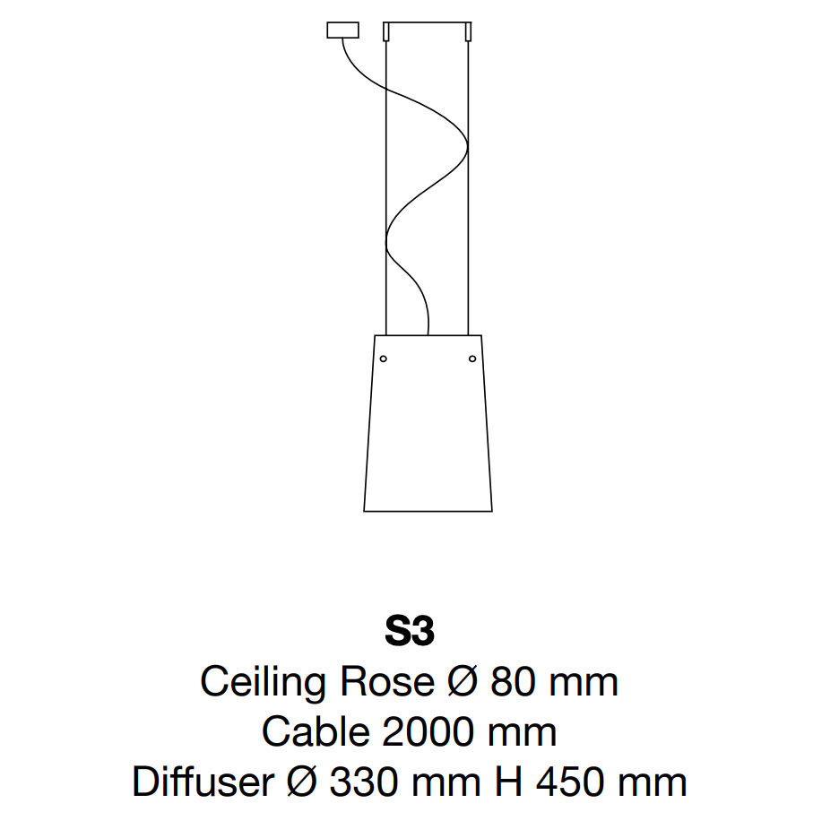 Prandina Sera S3 Dubbele Hanglamp In Helder Glas Masinterieur Nl